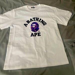 Purple Bape Tee
